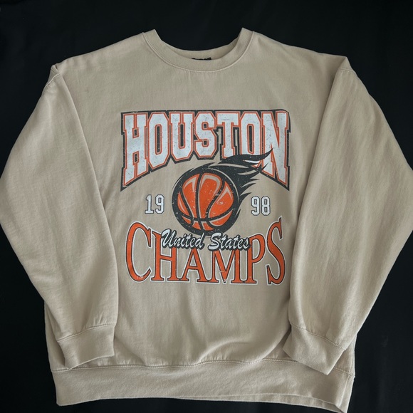 Houston crème crewneck - Picture 1 of 3